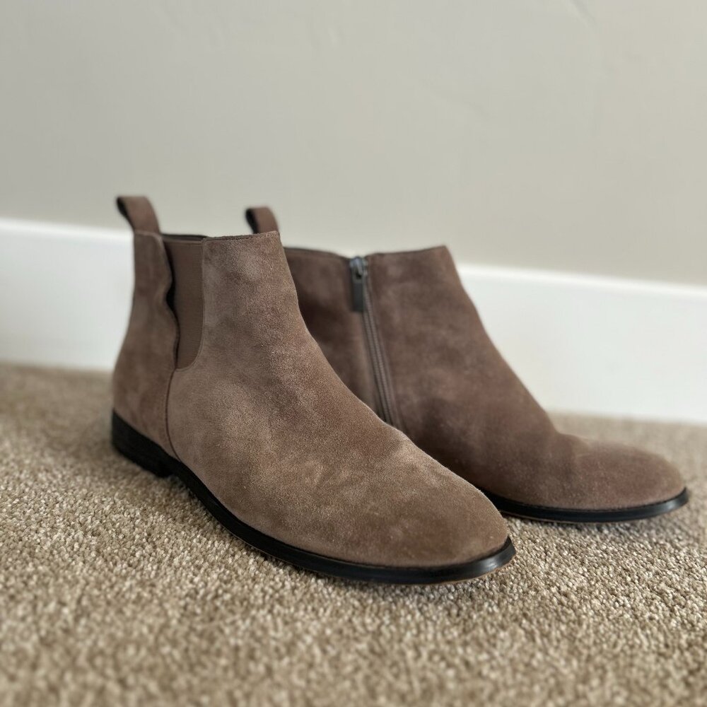 Land's End Zip Up Ankle Boot